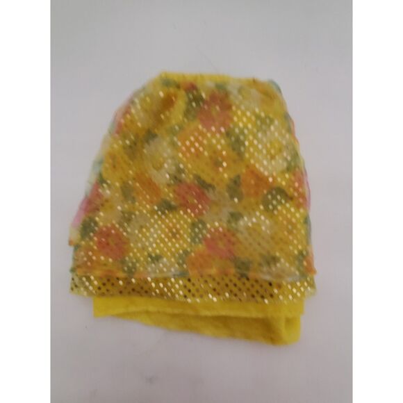 Cute little tutu or Halloween Skirt Size 5/6 Yellow with Multi-Colors - Picture 3 of 3